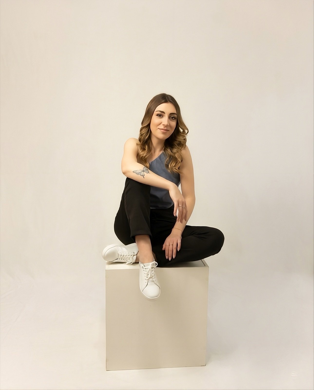Retrato da fundadora Maiara Klein Zimmermann